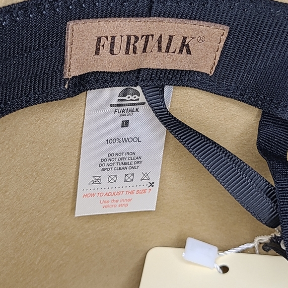 One of a Kind Burned and Torched 100% Wool Hat Fedora - Picture 6 of 10